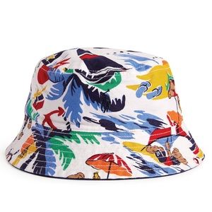 Polo by Ralph Lauren Toddlers Reversible Cotton Oxford Bucket Hat